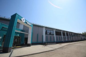 В Бийске состоялось открытии детского ледового комплекса, построенного в рамках национального проекта