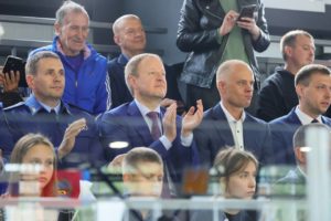 В Бийске состоялось открытии детского ледового комплекса, построенного в рамках национального проекта